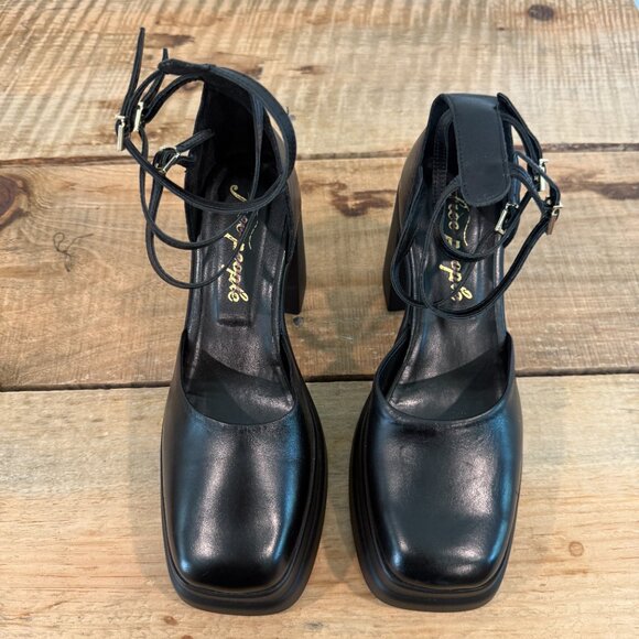 Free People Fp Collection - Brooke Buckle Mary Jane Platforms NEW Size 9.5 - Picture 5 of 10